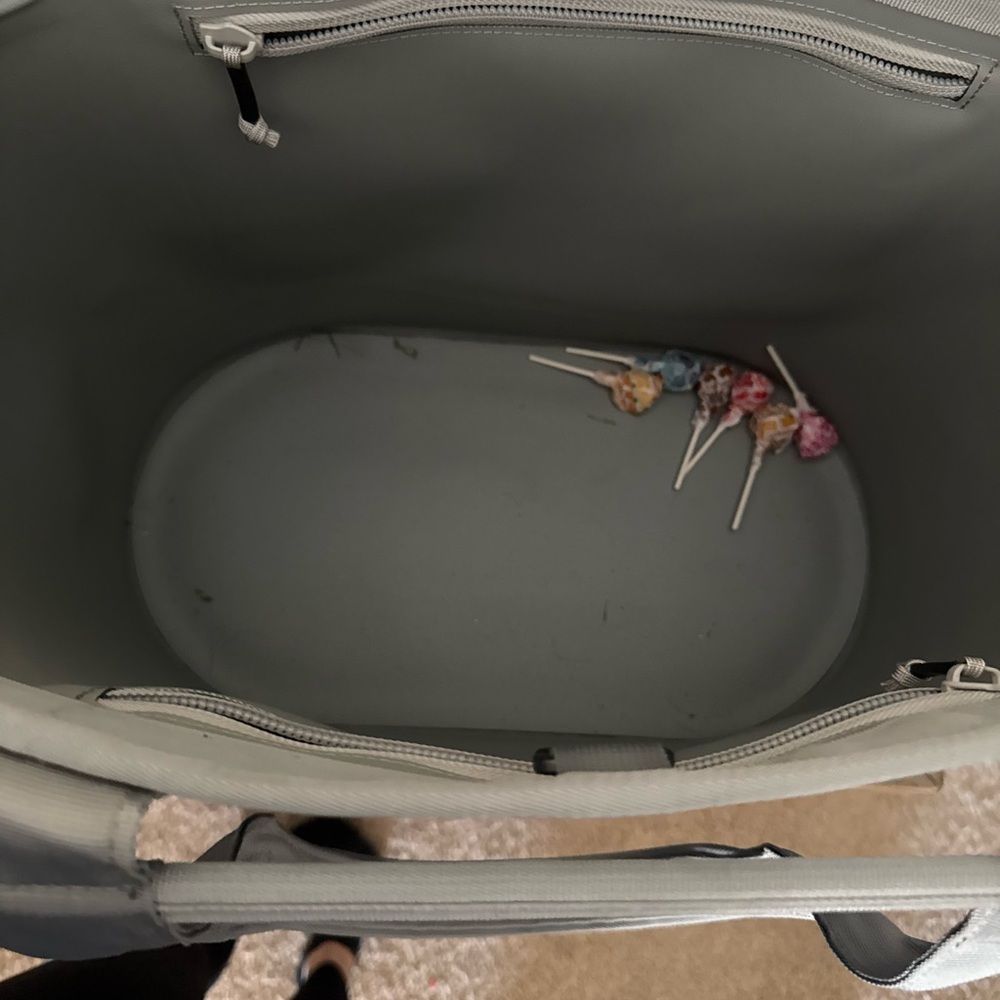 YETI Blue and Gray Duffel Bag - Picture 3 of 3